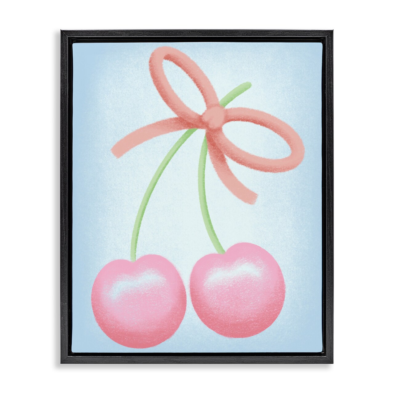 Stupell Industries Cherries And Round Bow Floating Frame, design by Marcus Prime